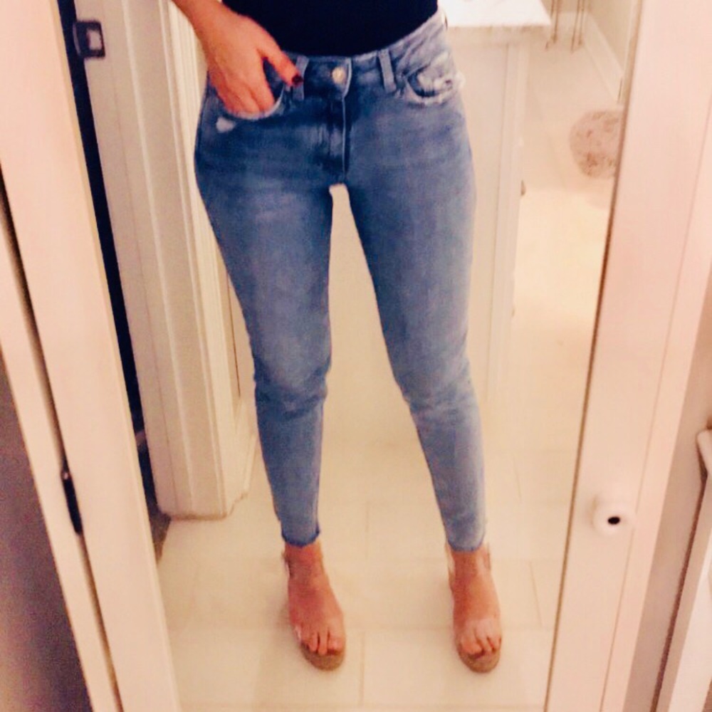 H&M slim boyfriend jeans